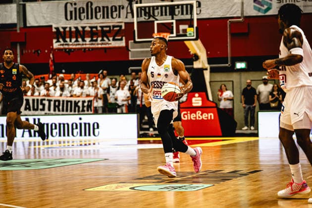 September 12, 2026, xhfmx, BBL Basketball Cup, Giessen 46ers vs. Chemnitz 99ers, Christopher Carter, Giessen 46ers, Giessen