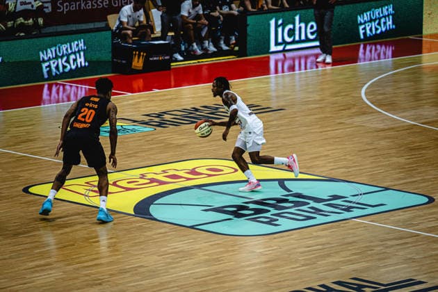 September 12, 2026, xhfmx, BBL Cup Basketball, Giessen 46ers vs. Chemnitz 99ers, BBL Cup Branding Giessen