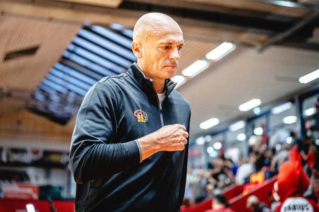 September 12, 2026, xhfmx, BBL Basketball Cup, Giessen 46ers vs. Chemnitz 99ers, Rodrigo Pastore, Coach of the Chemnitz 99ers, Giessen
