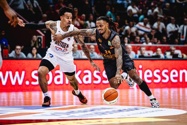 September 12, 2026, xhfmx, BBL Basketball Cup, Giessen 46ers vs. Chemnitz 99ers, Cobe Williams (Chemnitz 99ers), 24 Giessen