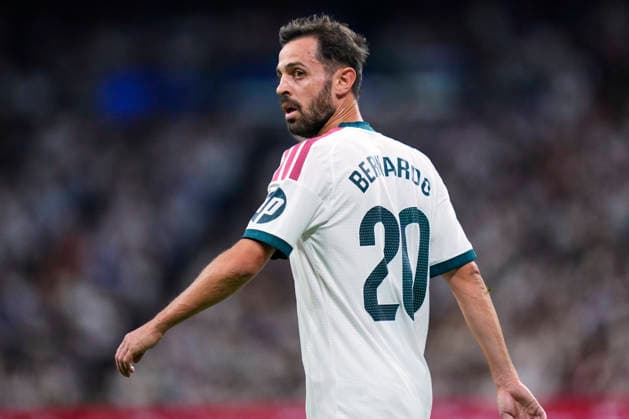 ESP: Real Madrid - Rayo Vallecano. La Liga EA Sports. Matchday 5. Bernardo Silva of Real Madrid CF during the La Liga EA Sports match between Real Madrid and Rayo Vallecano played at Santiago Bernabeu Stadium on 12 Sep 2026 in Madrid, Spain. kpng Copyright: xCesarxCebollax xPRESSINPHOTOx PS_2627_RMA_RAY_048