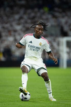 September 12, 2026, Madrid, Madrid, Spain: Yan Diomande of Real Madrid CF during La Liga football match between Real Madrid CF and Rayo Vallecano at Santiago Bernabeu Stadium in Madrid, Spain, September 12, 2026 Soccer 2026: Real Madrid CF Vs Rayo Vallecano  - ZUMAa206 20260912_zsp_a206_024 Copyright: xRubenxAlbarranx