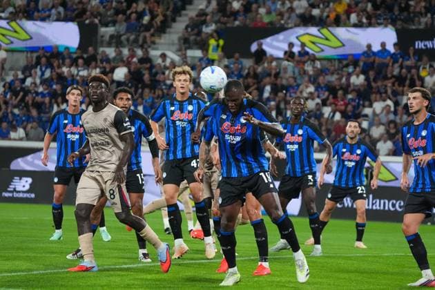 SOCCER - Serie A - Atalanta BC vs. Cagliari Calcio Photo by IPA ABACAPRESS.COM88453598 - Franck Kessie, during the Italian Serie A soccer match between Atalanta BC and Cagliari Calcio at the New Balance Arena in Bergamo on September 12, 2026. During the Atalanta BC vs. Cagliari Calcio Italian Serie A soccer match in Bergamo, Italy, on September 12, 2026 Bergamo Italy  Copyright: xIPAxSport ABACAx
