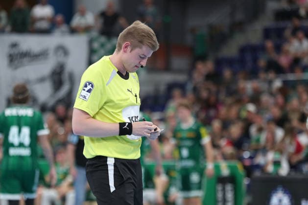 Handball, HBL2: SC DHfK Leipzig vs. VfL Lübeck Schwartau, September 12, 2026; Referee: Marvin Völkening; Handball, 2nd Bundesliga, 2026–2027 season, Matchday 3: SC DHfK Leipzig vs. VfL Lübeck Schwartau on September 12, 2026, at the Quarterback Immobilien Arena in Leipzig Copyright: xBEAUTIFULxSPORTS JanxKaeferx