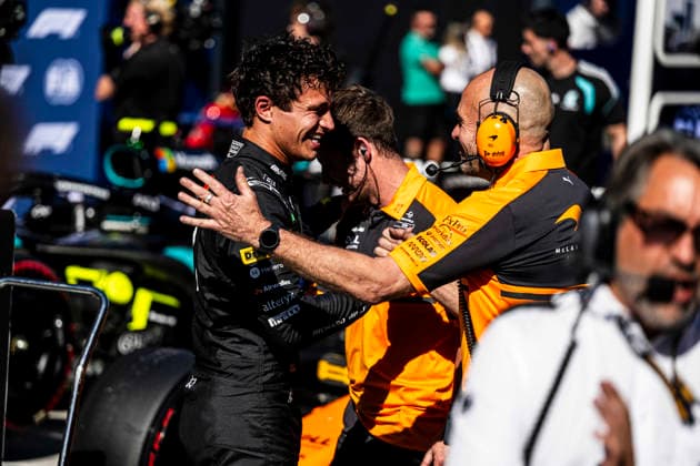 F1 - SPANISH GRAND PRIX 2026 NORRIS Lando (gbr), McLaren F1 Team MCL40, portrait during the 2026 Formula 1 Spanish Grand Prix, 14th round of the 2026 Formula One World Championship, WM, Weltmeisterschaft from September 11 to 13, 2026 on the Madring, in Madrid, Spain - MadridSpain  Copyright: xCharlyxLopezx