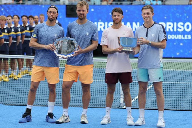 Tennis - Us open 2026 - ITF - New York - 12 09 2026 Tennis - Us open 2026 - ITF - New York - Final Double messieurs Skupski Hariison battent Puetz Krawietz - Allemagne et remportent le titre New York  Copyright: xCCx