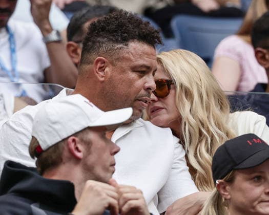 US Open Feature: Soccer Legend Ronaldo in Aryna Sabalenka s Player Box at the 2026 US Open Grand Slam, Billie Jean King Tennis Center, New York, New York, USA, September 12, 2026 Copyright: xJuergenxHasenkopfx