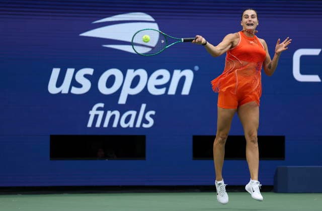 US Open tennis tournament - Day 14 Aryna Sabalenka of Belarus in action against Elena Rybakina of Kazakhstan during the Women’s Singles Finals of the US Open Tennis Championships in Flushing Meadows, New York, USA, 12 September 2026. FLUSHING MEADOWS NEW YORK United States  Copyright: xSARAHxYENESELx