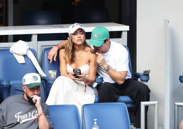 September 12, 2026, New York City, New York, USA: JESSICA ALBA of USA and her boyfriend DANNY RAMIREZ of USA during the womenÃ¢â‚¬â ¢s final of US Open E. Rybakina of Kazakhstan - A. Sabalenka. New York, USA. New York City USA - ZUMAc278 20260912_zsp_c278_013 Copyright: xMarcinxCholewinskix