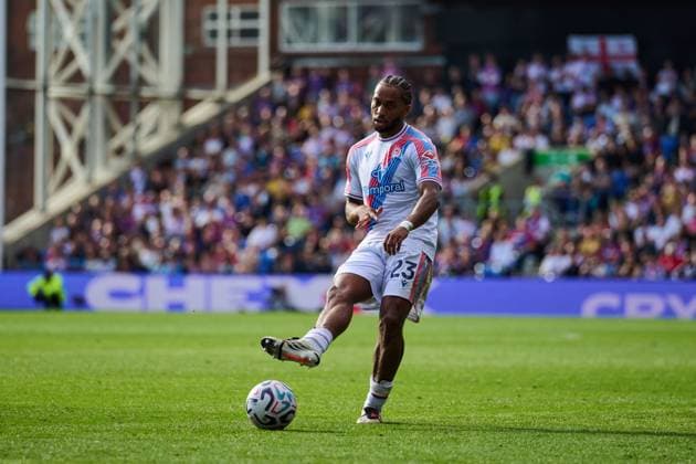 Quinten Timber od Crystal Palace Crystal Palace v Ipswich Town, Premier League, Football, Selhurst Park, London, UK - 12 Sep 2026London Selhurst Park United Kingdom EDITORIAL USE ONLY No use with unauthorised audio, video, data, fixture lists, club league logos or live services. Online in-match use limited to 120 images, no video emulation. No use in betting, games or single club league player publications.  Copyright: xRichardxHammersley Shutterstockx 17147741ex