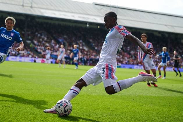 Tyrick Mitchell of Crystal Palace Crystal Palace v Ipswich Town, Premier League, Football, Selhurst Park, London, UK - 12 Sep 2026London Selhurst Park United Kingdom EDITORIAL USE ONLY No use with unauthorised audio, video, data, fixture lists, club league logos or live services. Online in-match use limited to 120 images, no video emulation. No use in betting, games or single club league player publications.  Copyright: xRichardxHammersley Shutterstockx 17147741fb