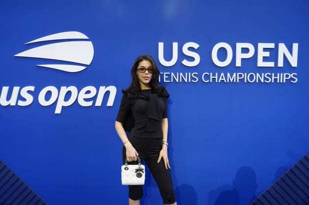 Mexican singer Kenia Os poses on the blue carpet at the US Open final between Aryna Sabalenka of Belarus and Elena Rybakina of Kazakhstan at Arthur Ashe Stadium in Flushing Meadows, New York, USA, 12 September 2026. US Open: women s final Aryna Sabalenka - Elena Rybakina !ACHTUNG: NUR REDAKTIONELLE NUTZUNG!  Copyright: xOctavioxGuzmánx AME6902 20260912-55021384279_1