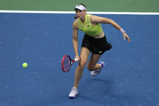 US Open tennis tournament - Day 14 Elena Rybakina of Kazakhstan in action against Aryna Sabalenka of Belarus during the Women s Singles Finals of the US Open Tennis Championships in Flushing Meadows, New York, USA, 12 September 2026. FLUSHING MEADOWS NEW YORK United States  Copyright: xBRIANxHIRSCHFELDx