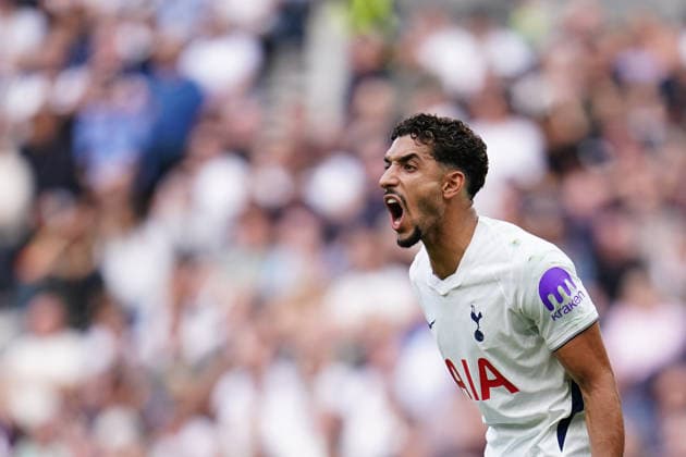 Premier League: Tottenham Hotspur v Everton Omar Marmoush of Tottenham Hotspur during the Premier League match Tottenham Hotspur vs Everton at Tottenham Hotspur Stadium, London, United Kingdom on 12 September 2026 (Photo by Harvey Murphy News Images) Copyright: xHarveyxMurphy NewsxImagesx