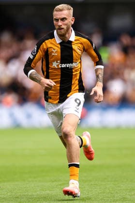 Chelsea v Hull City 12 September 2026, London - Premier League Football - Chelsea v Hull City - Ollie McBurnie of Hull City - Photo: Jacques Feeney Offside. London UK *** Chelsea gegen Hull City, 12. September 2026, London, Premier League, Fußball, Chelsea gegen Hull City, Ollie McBurnie von Hull City, Foto: Jacques Feeney, Abseits, London, Großbritannien  Copyright: xJacquesxFeeneyx xOffsidexOffside
