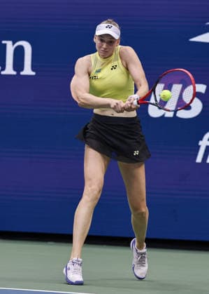 Elena Rybakina (KAZ), Final, US Open Championships, Billie Jean King National Tennis Center, Flushing Meadows, New York, USA Copyright: xJuergenxHasenkopfx