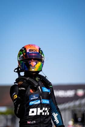 F1 2026: (Qualifying) Spanish Grand Prix in Madrid, Spain 12 Sep 2026 Lando Norris (GBR) (McLaren Mastercard F1 Team) in parc fermé after qualifying of the Formula 1 Tag Heuer Spanish Grand Prix 2026 at the Madring. Madrid Spain Copyright: xLucaxMartinix xSOPAxImagesx Luca-Martini-1449659