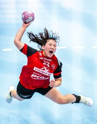 WOMEN S HANDBALL 2026–2027 3RD BUNDESLIGA, MATCHDAY 1: THC FRISCH AUF GÖPPINGEN ** FOR EDITORIAL PURPOSES ONLY ** EDITORIAL USE ONLY ** p 12 09 2026 Bad Langensalza Women s Handball 1st Bundesliga Women s Season 2026–2027 Salzhalle Match Day 3 Thüringer HC FRISCH AUF Göppingen in the photo: Natsuki Aizawa 23 Thüringer HC Germany Thuringia Bad Langensalza Copyright SaschaxFromm Copyright: SaschaxFromm doc87kt6bx4gmu1msjcjf0x ,EDITORIAL USE ONLY Copyright: SaschaxFromm