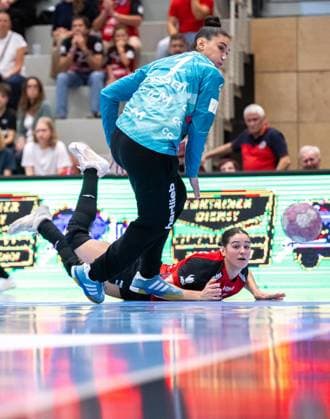 WOMEN S HANDBALL 2026–2027 3RD BUNDESLIGA, MATCHDAY 1: THC FRISCH AUF GÖPPINGEN ** FOR EDITORIAL PURPOSES ONLY ** EDITORIAL USE ONLY ** p 12 09 2026 Bad Langensalza Women’s Handball 1st Bundesliga Women’s Season 2026–2027 Salzhalle Matchday 3 Thüringer HC FRISCH AUF Göppingen in the photo Germany Thuringia Bad Langensalza Copyright SaschaxFromm Copyright: SaschaxFromm doc87kt3h8m0a011g68mwci ,EDITORIAL USE ONLY Copyright: SaschaxFromm