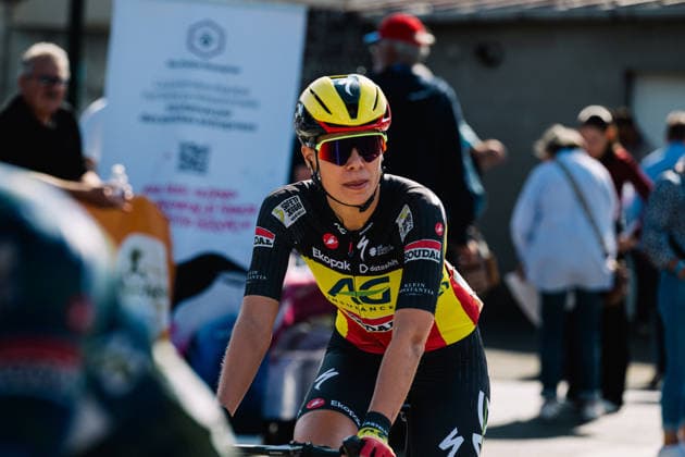 A Travers Les Hauts-de-France - 4th Edition - Teams Presentation Shari Bossuyt of Belgium, representing Team AG Insurance-Soudal, participates in the team presentation for the A Travers les Hauts-de-France 2026 (1.1 UCI - 4th edition) in Queant, Pas-de-Calais, Hauts-de-France, France, on September 12, 2026. QuÃ ant France  Copyright: xGautierxDemouveauxx originalFilename:demouveaux-notitle260912_nplUI.jpg