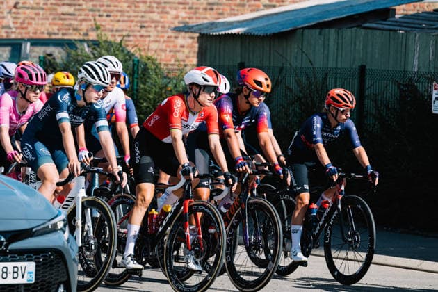 A Travers Les Hauts-de-France - 4th Edition - Teams Presentation Amalie Dideriksen of Denmark, riding for Team Cofidis, is in the peloton during the A Travers les Hauts-de-France 2026 (1.1 UCI - 4th edition) in Queant, Pas-de-Calais, Hauts-de-France, France, on September 12, 2026. QuÃ ant France  Copyright: xGautierxDemouveauxx originalFilename:demouveaux-notitle260912_npiLv.jpg
