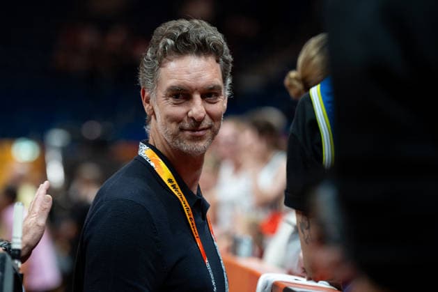 Spain v USA: Semifinal - FIBA Women s Basketball World Cup Germany 2026 Pau Gasol is seen during the FIBA Women s Basketball World Cup 2026 semi-finals match between Spain and the United States in Berlin, Germany, on September 12, 2026. Berlin Germany  Copyright: xMarcinxGolbax originalFilename:golba-spainvus260912_np59Y.jpg