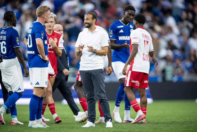 FOOTBALL: RC Strasbourg Alsace v AS Monaco Matchday 4 Ligue 1 McDonald s - 12 09 2026 Coach Hugo Oliveira (Racing Strasbourg) StrasbourgFrance  Copyright: xx