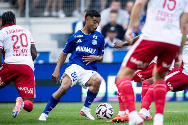 FOOTBALL: RC Strasbourg Alsace v AS Monaco Matchday 4 Ligue 1 McDonald s - 12 09 2026 Gessime Yassine 80 (Racing de Strasbourg) StrasbourgFrance  Copyright: xx