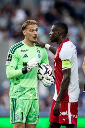 FOOTBALL: RC Strasbourg Alsace v AS Monaco Matchday 4 Ligue 1 McDonald s - 12 09 2026 Filip Jörgensen 1 (Racing de Strasbourg) StrasbourgFrance  Copyright: xx