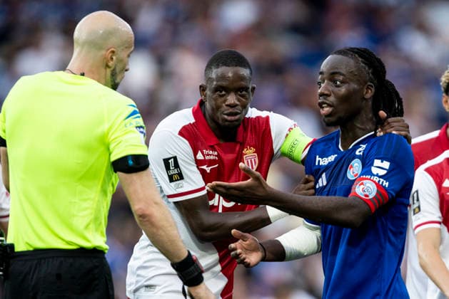 FOOTBALL: RC Strasbourg Alsace v AS Monaco Matchday 4 Ligue 1 McDonald s - 12 09 2026 IsmaÃ«l DoukourÃ 6 (Racing de Strasbourg) StrasbourgFrance  Copyright: xx