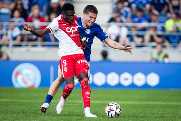 FOOTBALL: RC Strasbourg Alsace v AS Monaco Matchday 4 Ligue 1 McDonald s - 12 09 2026 StrasbourgFrance  Copyright: xx