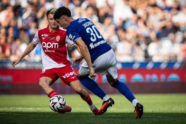 FOOTBALL: RC Strasbourg Alsace v AS Monaco Matchday 4 Ligue 1 McDonald s - 12 09 2026 Ortega Conde Jacobo 30 (Racing de Strasbourg) StrasbourgFrance  Copyright: xx