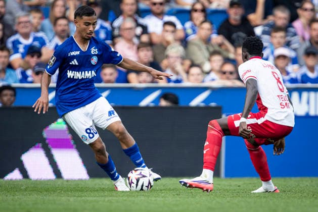 FOOTBALL: RC Strasbourg Alsace v AS Monaco Matchday 4 Ligue 1 McDonald s - 12 09 2026 Gessime Yassine 80 (Racing de Strasbourg) StrasbourgFrance  Copyright: xx
