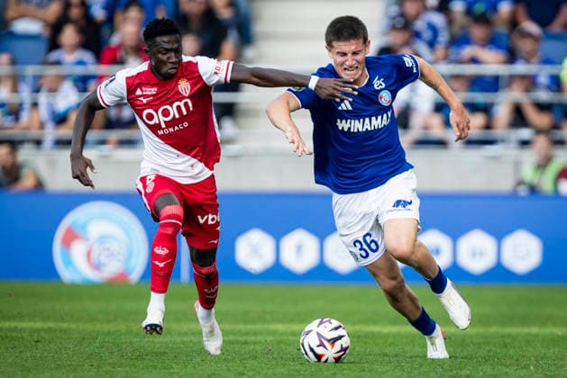 FOOTBALL: RC Strasbourg Alsace v AS Monaco Matchday 4 Ligue 1 McDonald s - 12 09 2026 StrasbourgFrance  Copyright: xx