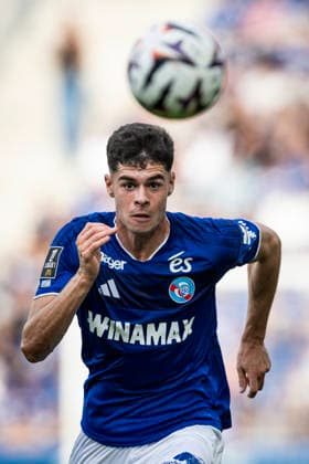 FOOTBALL: RC Strasbourg Alsace v AS Monaco Matchday 4 Ligue 1 McDonald s - 12 09 2026 Ortega Conde Jacobo 30 (Racing de Strasbourg) StrasbourgFrance  Copyright: xx
