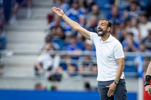 FOOTBALL: RC Strasbourg Alsace v AS Monaco Matchday 4 Ligue 1 McDonald s - 12 09 2026 Coach Hugo Oliveira (Racing Strasbourg) StrasbourgFrance  Copyright: xx