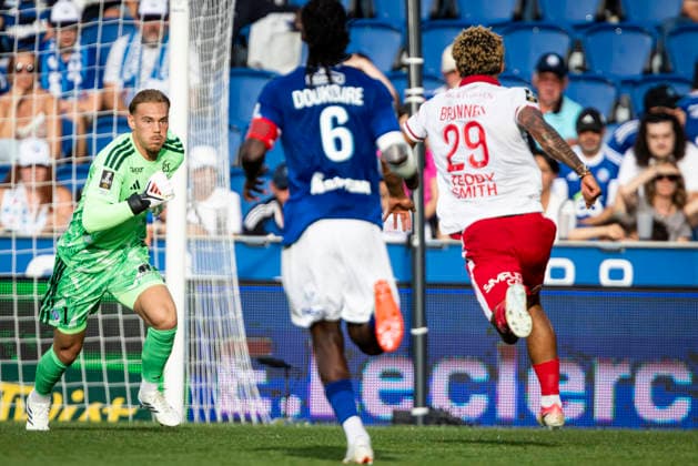 FOOTBALL: RC Strasbourg Alsace v AS Monaco Matchday 4 Ligue 1 McDonald s - 12 09 2026 Filip Jörgensen 1 (Racing de Strasbourg) StrasbourgFrance  Copyright: xx