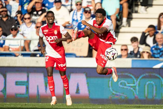 FOOTBALL: RC Strasbourg Alsace v AS Monaco Matchday 4 Ligue 1 McDonald s - 12 09 2026 Stanis Idumbo 17 (AS Monaco) StrasbourgFrance  Copyright: xx