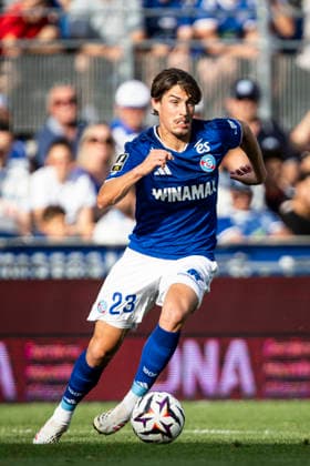 FOOTBALL: RC Strasbourg Alsace v AS Monaco Matchday 4 Ligue 1 McDonald s - 12 09 2026 Diogo Sousa 23 (Racing de Strasbourg) StrasbourgFrance  Copyright: xx