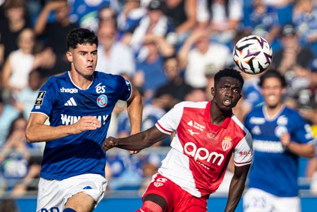 FOOTBALL: RC Strasbourg Alsace v AS Monaco Matchday 4 Ligue 1 McDonald s - 12 09 2026 Ortega Conde Jacobo 30 (Racing de Strasbourg) StrasbourgFrance  Copyright: xx