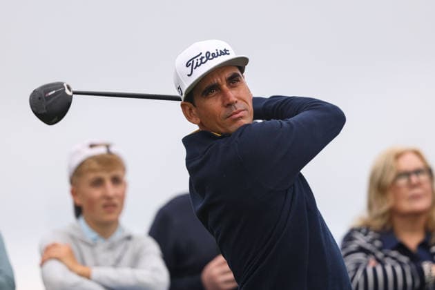 2026 Amgen Irish Open - Fourth Round, Trump International Golf Links, Doonbeg 13 9 2026 Rafa Cabrera Bello tees off the second Rafa Cabrera Bello tees off the second 13 9 2026  Copyright: xx BB3_8993