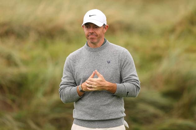 2026 Amgen Irish Open - Fourth Round, Trump International Golf Links, Doonbeg 13 9 2026 Rory McIlroy stands on the second green Rory McIlroy stands on the second green 13 9 2026  Copyright: xx BB3_9067