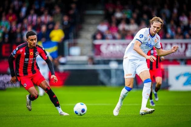 ROTTERDAM , 13-09-2026 , Stadium Woudestein , season 2026 2027 , Dutch Eredivisie football , match between Excelsior Rotterdam and FC Utrecht , picture showsFC Utrecht player Matisse Didden Excelsior - Utrecht  x206982936x Copyright: