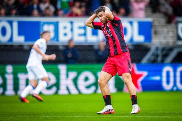 ROTTERDAM , 13-09-2026 , Stadium Woudestein , season 2026 2027 , Dutch Eredivisie football , match between Excelsior Rotterdam and FC Utrecht , picture shows Excelsior Rotterdam player Aymen Sliti Excelsior - Utrecht  x206983101x Copyright:
