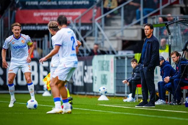 ROTTERDAM , 13-09-2026 , Stadium Woudestein , season 2026 2027 , Dutch Eredivisie football , match between Excelsior Rotterdam and FC Utrecht , picture shows FC Utrecht coach Anthony Correia Excelsior - Utrecht  x206983356x Copyright: