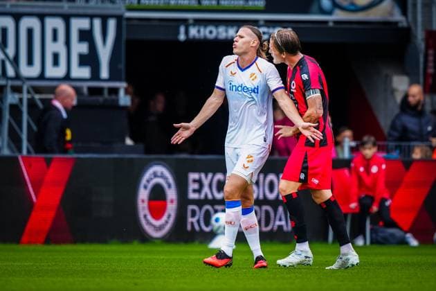 ROTTERDAM , 13-09-2026 , Stadium Woudestein , season 2026 2027 , Dutch Eredivisie football , match between Excelsior Rotterdam and FC Utrecht , picture shows FC Utrecht player Artem Stepanov Excelsior - Utrecht  x206984070x Copyright:
