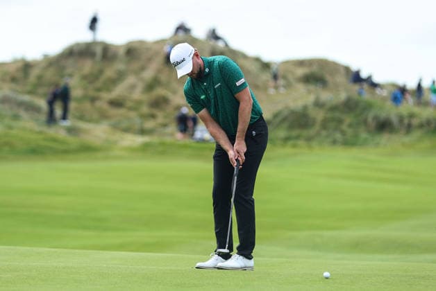 2026 Amgen Irish Open - Fourth Round, Trump International Golf Links, Doonbeg 13 9 2026 Liam Nolan tees off the first Liam Nolan tees off the first 13 9 2026  Copyright: xx DC3A2896