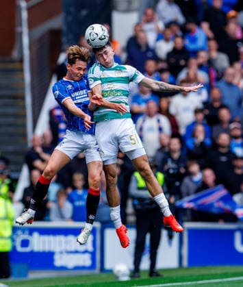 13.09.2026 Rangers v Celtic, Premier Sports Cup quarter final : Colby Donovan and James Penrice  Copyright: xKennyxRamsayxPhotographerx NINTCHDBPICT001108072936