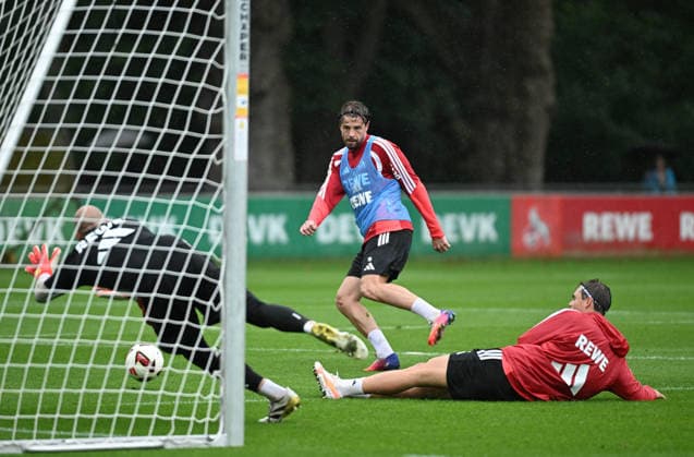 September 13, 2026, xophax, Soccer, Bundesliga 1, 1 FC Cologne Training Session After the Werder Match Imad Rondic, center 1 FC Cologne DFL DFB REGULATIONS PROHIBIT ANY USE OF PHOTOGRAPHS AS IMAGE SEQUENCES AND OR QUASI-VIDEO Cologne