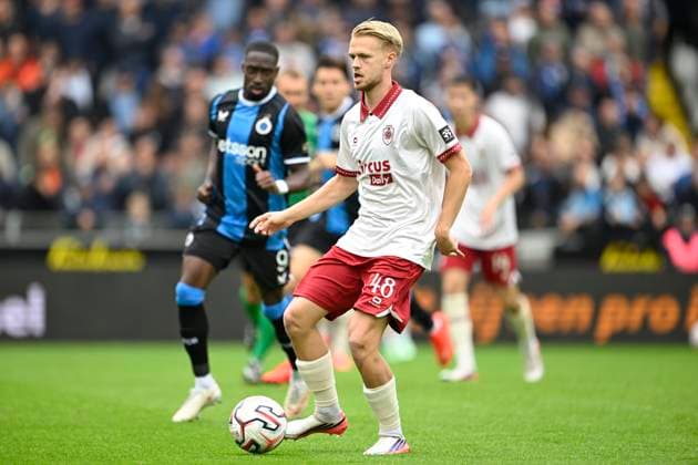 Club Brugge v Royal Antwerp FC - Jupiler Pro League BRUGGE, BELGIUM - SEPTEMBER 13 : Vermeeren Arthur midfielder of Royal Antwerp FC in action during the Jupiler Pro League match between Club Brugge and Royal Antwerp FC on September 13, 2026 in Brugge, Belgium, 13 09 2026 Brugge Belgium  Copyright: xNicoxVereeckenx